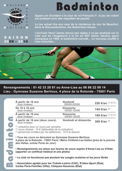Badminton RECTO