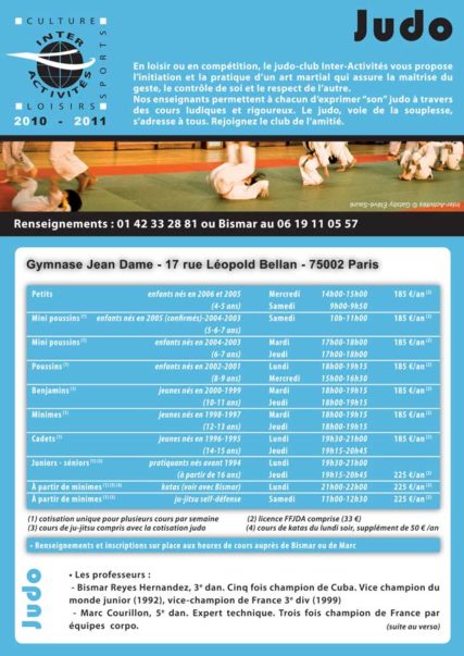 Judo RECTO