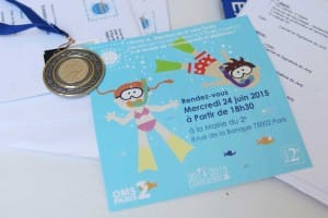 Remise de diplômes natation 2015