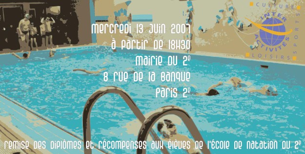remise diplômes natation