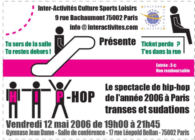 ticket hip-hop 2006