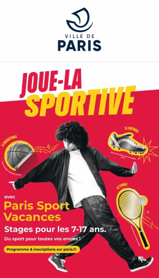 Paris Sport Vacances 2022