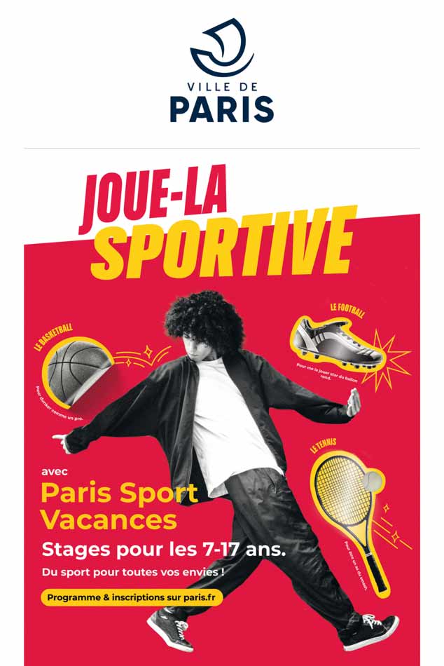 Paris Sport Vacances 2022