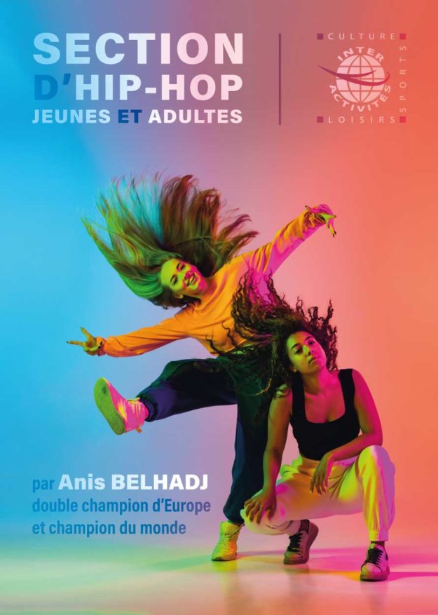 Hip hop rentrée 2022 – section sport paris centre recto Hip hop rentrée 2022 - section sport paris centre recto