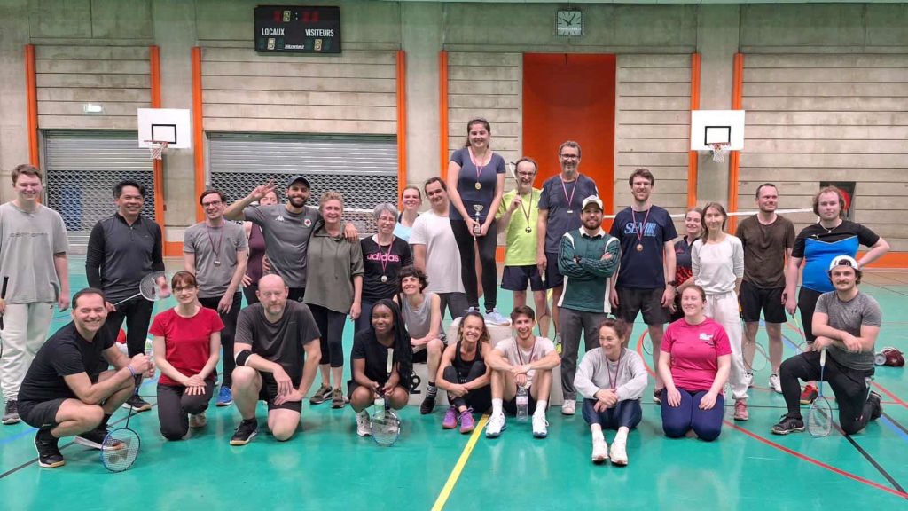 tournoi de badminton de fin de saison, le vendredi 14 juin