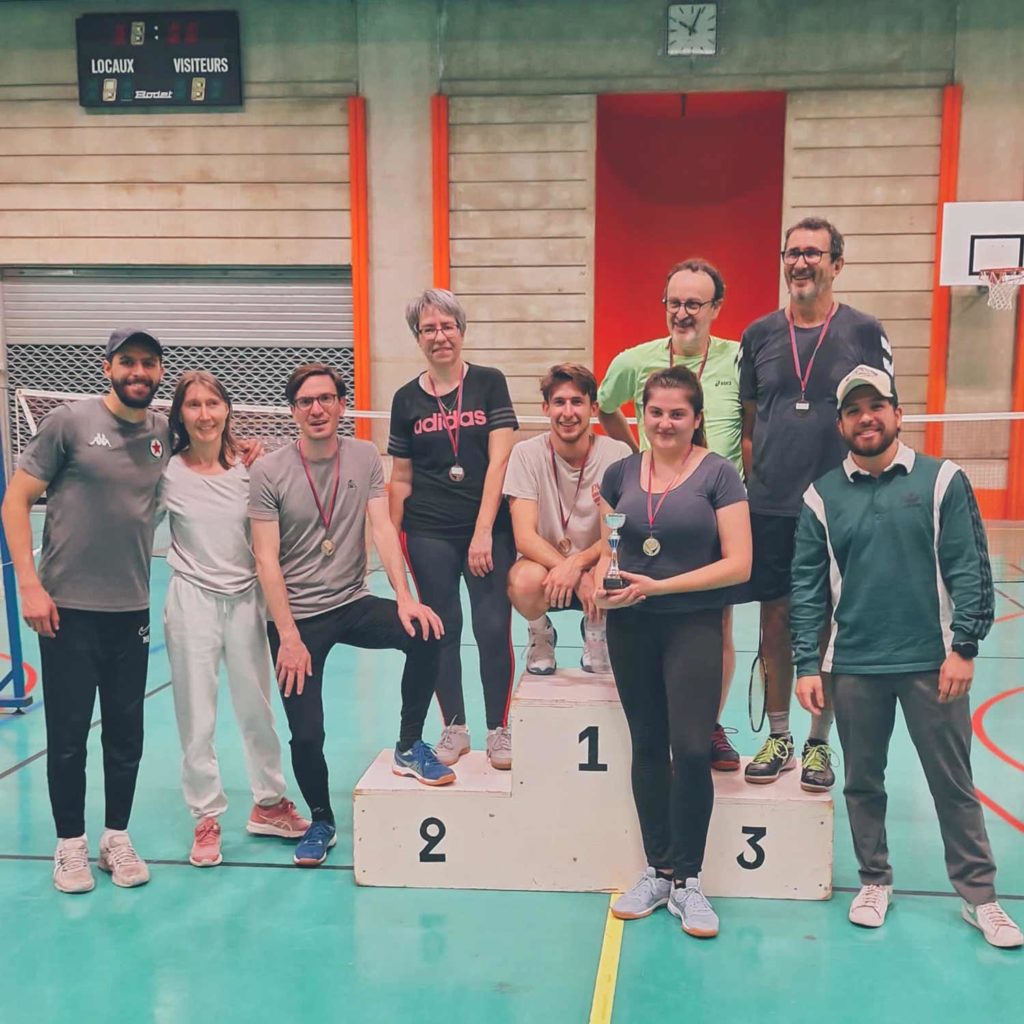 tournoi de badminton de fin de saison, le vendredi 14 juin